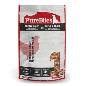 PureBites Chicken Freeze Dried Breast Dog Treats