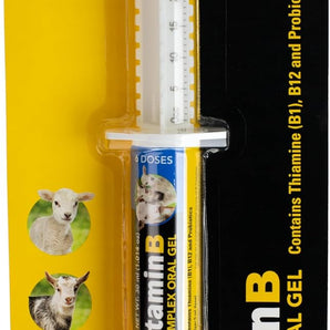 Durvet Vitamin B Complex Oral Gel for Goats Sheep Calves 30mL