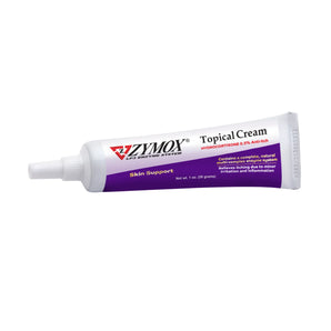 Zymox Topical Cream 0.5% Hydrocortisone LP3 Enzyme Itch Relief for Pets