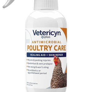 Vetericyn Plus Poultry Care Advanced Cleanser Therapy 8 oz. Made in USA
