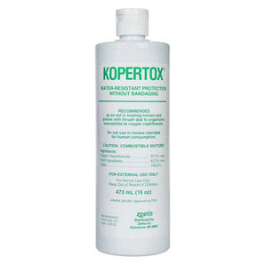 Zoetis Kopertox Horse & Pony Hoof Care Liquid Water-Resistant Formula 16 oz.