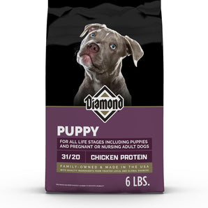 Diamond Puppy Formula All Life Stages 31/20 Suitable Nursing Adult Dog Food 6lb