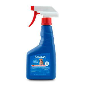 Adams Flea & Tick Spray for Dogs & Cats 16 oz. Kills Fleas Eggs Larvae Ticks