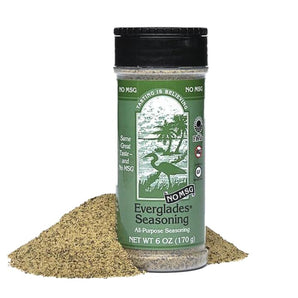 Everglades All Purpose Seasoning 6 oz. No MSG Southern Herb & Spice Blend