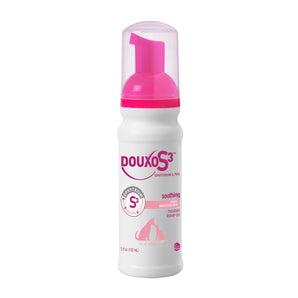 Douxo S3 Calm Mousse 5.1 oz Dogs & Cats Itchy Allergy Relief Leave-On Foam