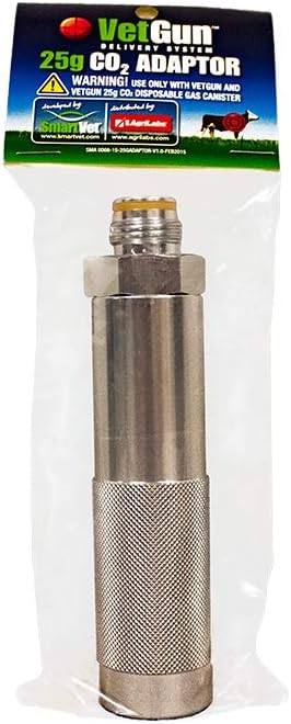 AgriLabs VetGun CO2 Adapter 25gm