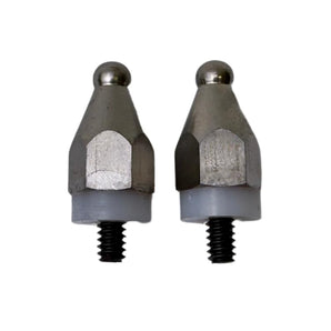 Dogtra 3/4" Full Titanium Male Contact Point Set Hypoallergenic Pet Sensitive Skin