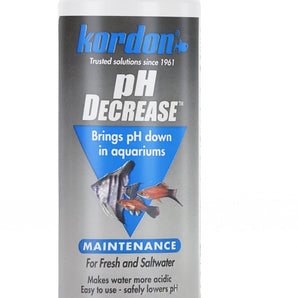 Kordon pH Decrease 4 oz. Professional Aquarium pH Control Fresh & Saltwater