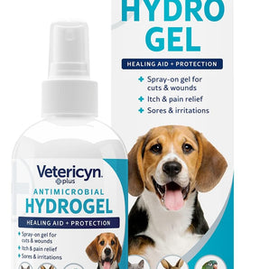 Vetericyn Plus Hydro Gel All Animal Wound & Skin Care Pets Cuts Abrasions 3 oz.