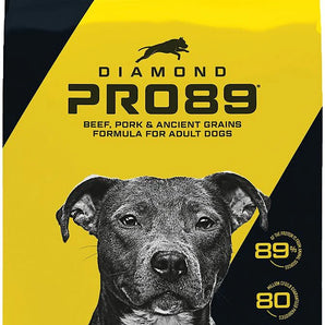 Diamond Pro89 Beef, Pork & Ancient Grains Formula for Adult Dogs 40lbs.