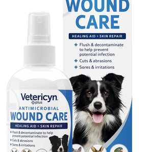 Vetericyn Plus All Animal Dog Wound & Skin Care Pets Cuts Abrasions 3 oz.