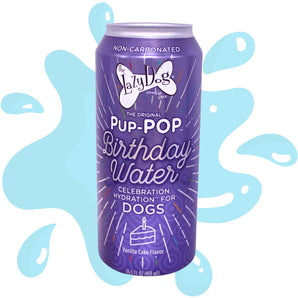 Lazy Dog Pup-POP Birthday Water 15.5oz