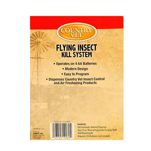 Country Vet Equine Automatic Flying Insect Control Kit