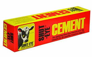 Durvet Shut-Eye Cement Tube 5 oz. Livestock Pinkeye Patch Adhesive Tagging