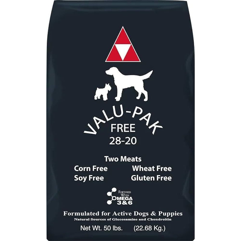 Valu-Pak Free 28-20 Dry Dog Food 50 lbs.