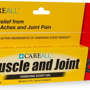 CareAll  Muscle and Joint Gel with Vanishing Scent 3 oz. 3-Pack