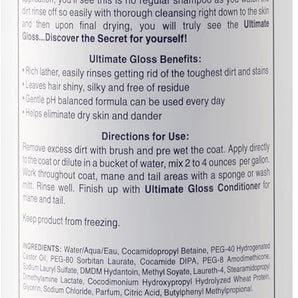 Mane 'n Tail Ultimate Gloss Horse Shampoo Gentle Formula 32 oz.