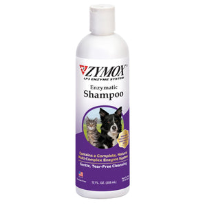 Zymox LP3 Enzyme Pet Shampoo w/ Vitamin D3 12oz Soothes Itchy Dogs & Cats