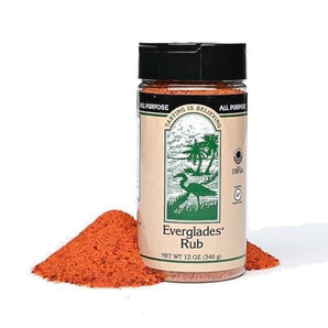 Everglades Rub Seasoning 12 oz. Sweet & Spicy BBQ Dry Rub for Meat