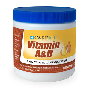 CareAll Vitamin A&D Ointment Skin Protectant Ointment 15 oz. Jar