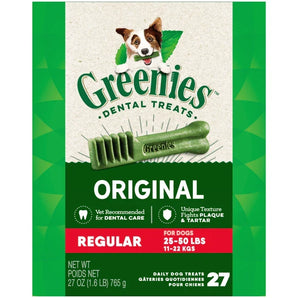 Dog Greenies Original Regular Dental Treats