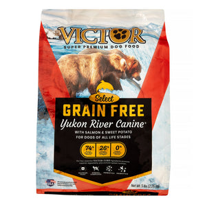 Victor Yukon River Salmon Grain-Free Dog Food 5lbs. All Life Stages