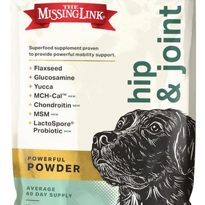 The Missing Link Superfood Hip and Joint Dog Powder 1lb.