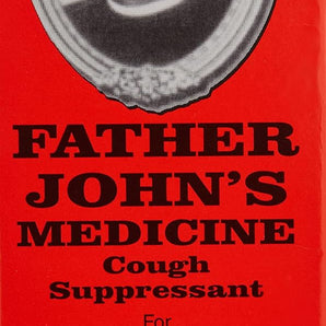 Father John's Cough Medicine Suppressant Syrup 4 oz. Cod Liver Oil Base Alcohol Free