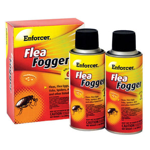 Enforcer Flea Fogger Flea & Egg Control Roaches Ants Up to 7 Months 2-Pack