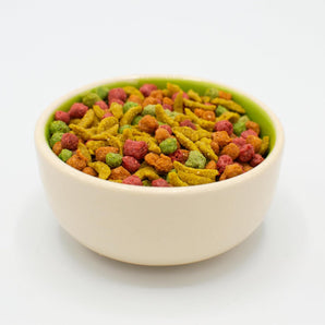 ZuPreem FruitBlend Parrots & Conures Bird Food 2lb Complete Nutrition Natural Flavors