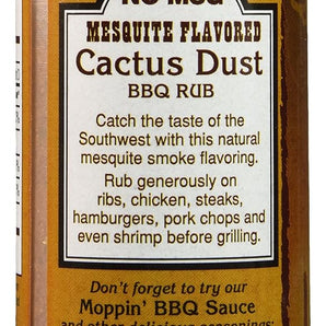 Everglades Cactus Dust BBQ Rub 6 oz. Mesquite Caramelizing Blend Made in USA