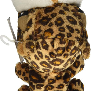 Digger's Pet FatHedz Plush Mini Cheetah Dog Toy Interactive Fun Playtime 7-Inch