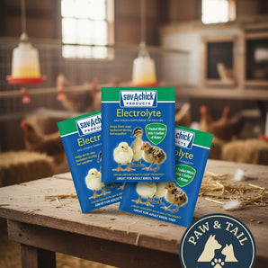Sav-A-Chick Poultry Vitamins Electrolytes 3-Pack Bird Supplement Stress Relief