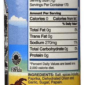 Everglades Fish & Chicken Seasoning 6 oz. Land & Sea Blend Made in USA