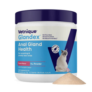 Glandex Feline Anal Gland Support Tuna Flavored Powder 4oz