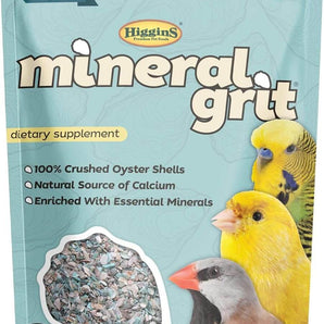 Higgins Mineral Grit Small Birds 6 oz. Calcium Canaries Finches Parakeets