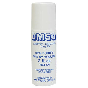 DMSO Roll On Dimethyl Sulfoxide 3 oz 99% Solvent Roll-On Applicator