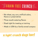 Charlee Bear Grain-Free Bear Crunch Chicken, Pumpkin & Apple Flavor 8 oz. 3-Pack