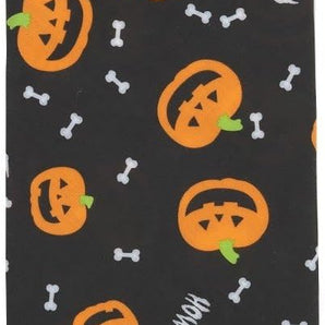 Aria Halloween Dog Bandana 19" Pumpkin & Bone Design Howl-O-Ween Pet Accessory