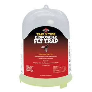 Starbar Trap N Toss Disposable Fly Trap Outdoor Fly Catcher Holds 10,000+ Flies 2-Pack
