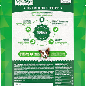 Dog Greenies Original Large Dental Treats