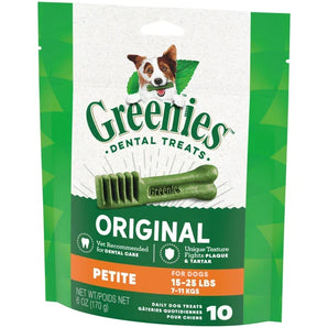 Dog Greenies Original Petite Dental Treats