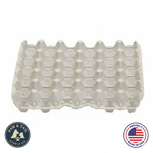 Little Giant Egg Flat Carton Reinforced Holds 30 Eggs 12 Packs - 360 Total