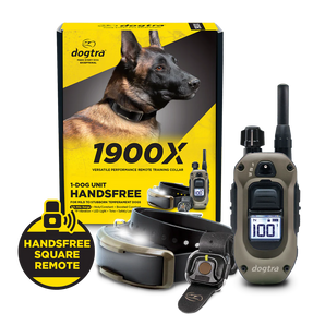 Dogtra 3/4 Mile 1 Dog X-Series Handsfree Remote Trainer Training System