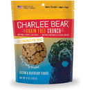 Charlee Bear Grain Free Crunch Dog Treats, Bacon & Blueberry Flavor 8 oz.