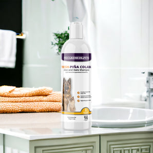 Piccardmeds4pets Fresh Piña Colada Aloe and Oatmeal Shampoo for Pets 16 oz.