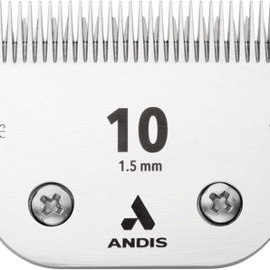Andis Ceramic Edge Size 10 Pet Clipper Blade Runs Cooler Fits AG AGC BDC Series