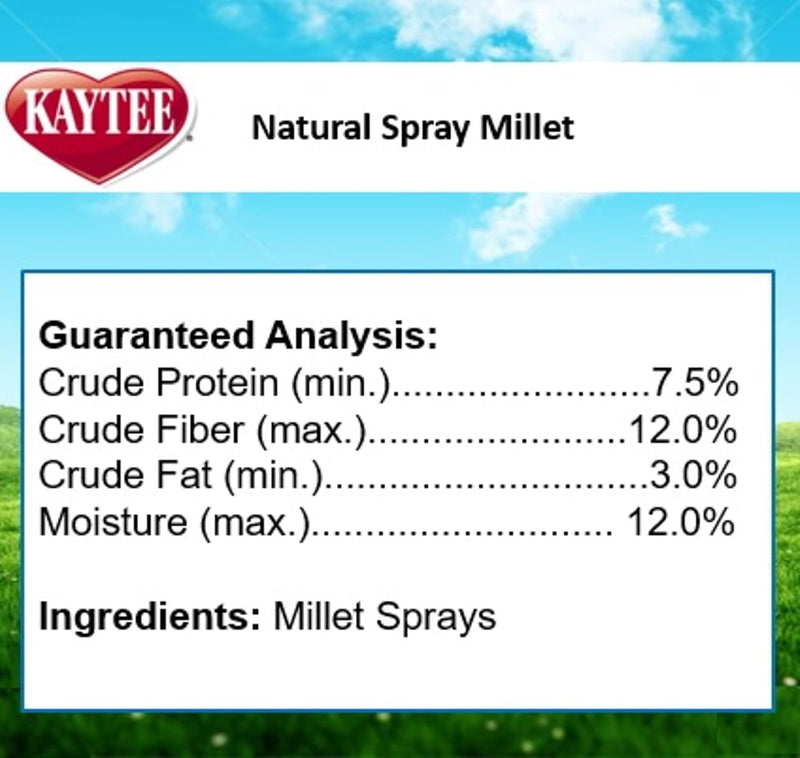 Kaytee Spray Millet for Birds 7 oz.