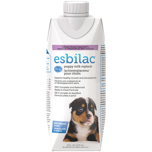 Esbilac Puppy Milk Replacer Liquid Complete Balanced Digestible Nutrition 16oz.