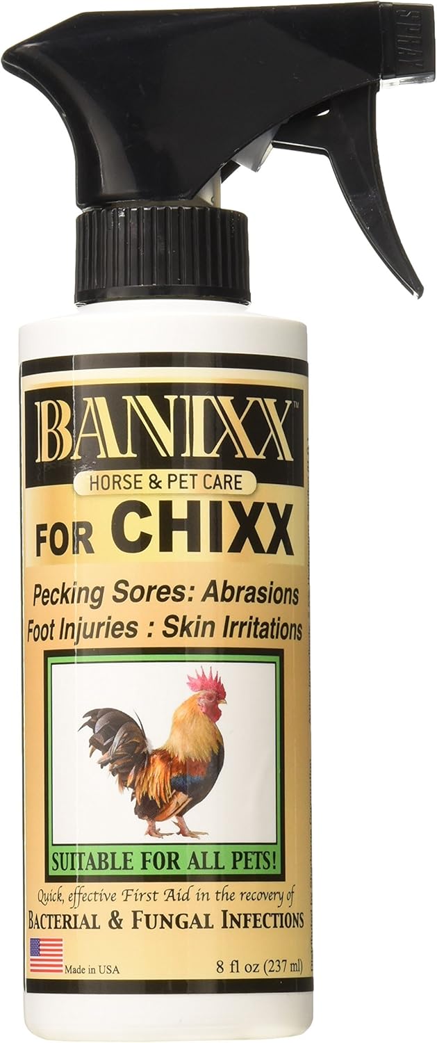 Banixx ChiXX Bacterial & Fungal Infections Spray for Chickens 8 oz.